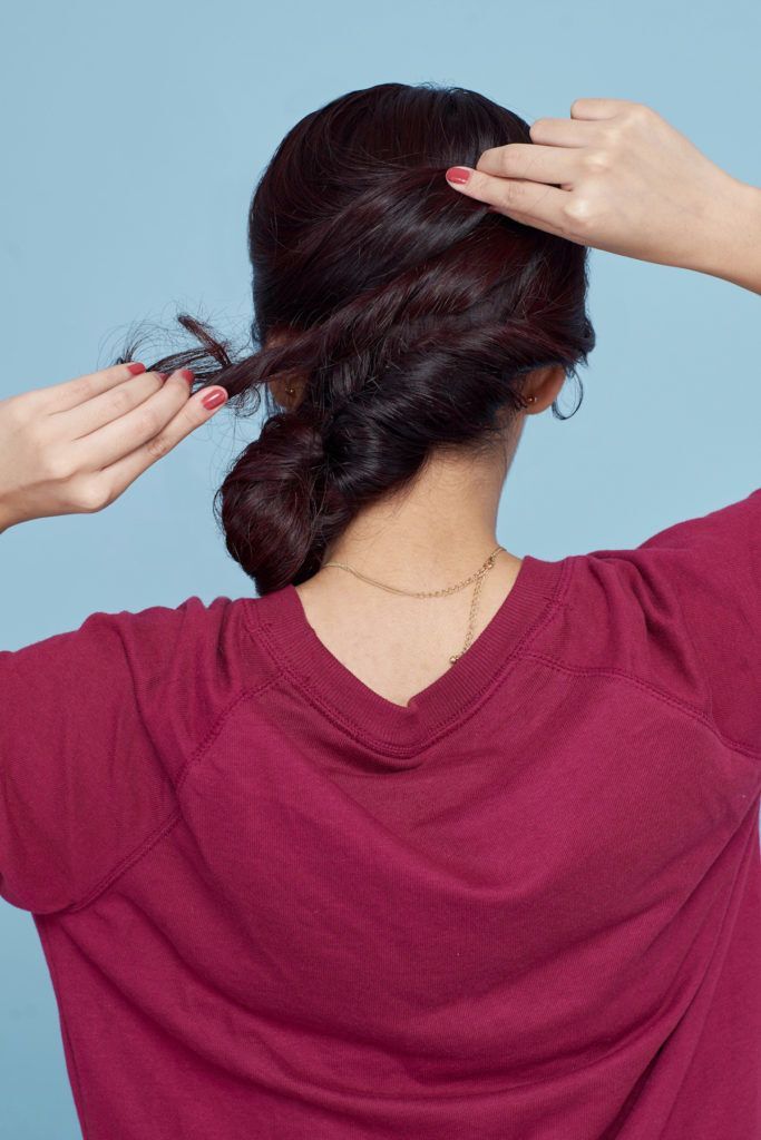 Step 5 - menata twist.