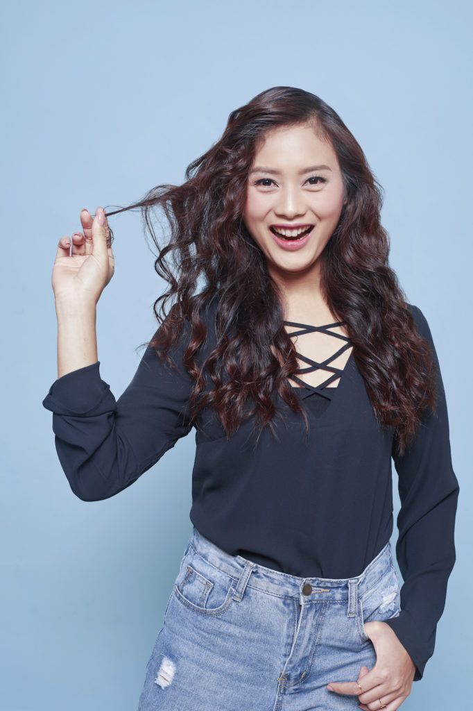 Step 6 - tousled hair.