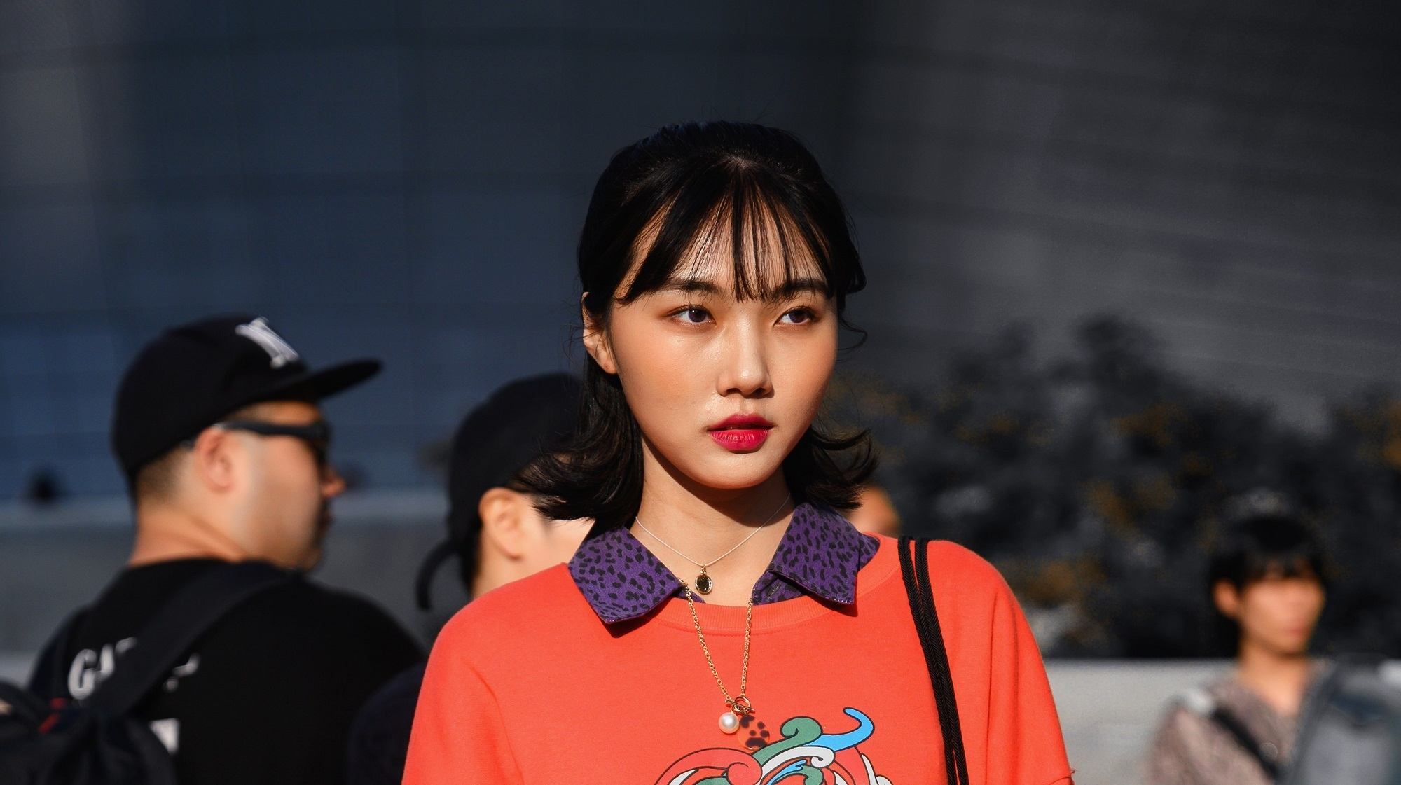 Poni see through bangs a la Korea bisa menyamarkan bentuk dahi yang lebar. (Foto: Shutterstock)
