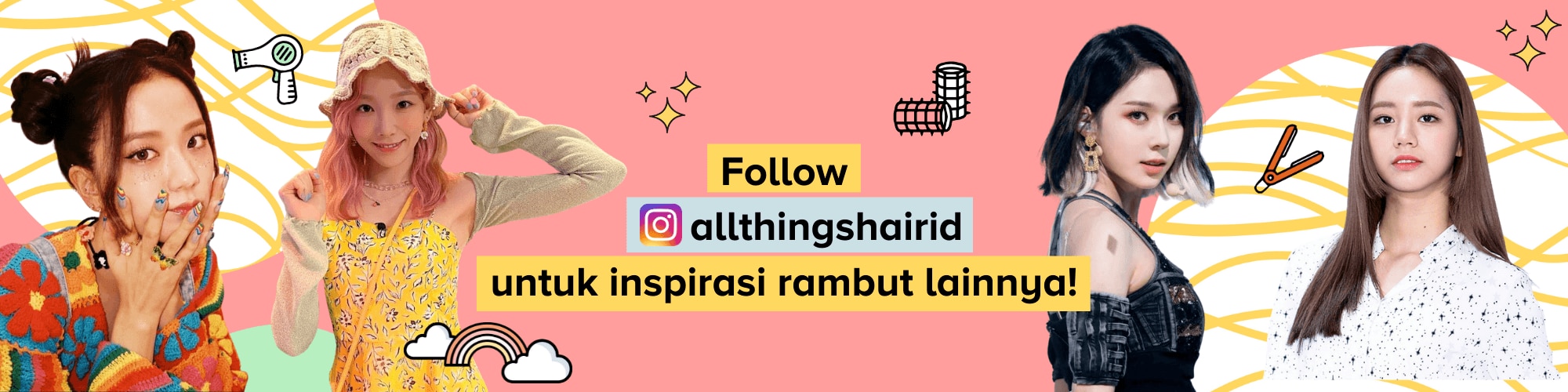 banner instagram all things hair