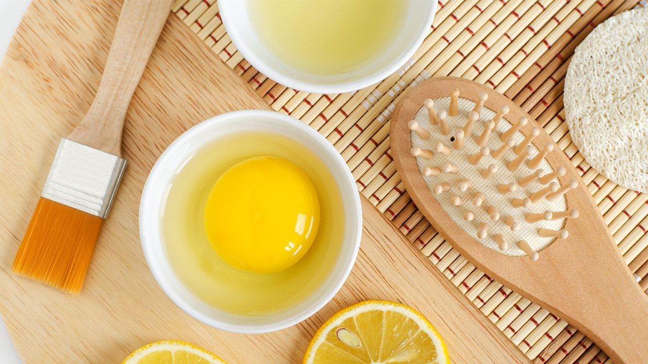 perawatan rambut diy di rumah dengan telur