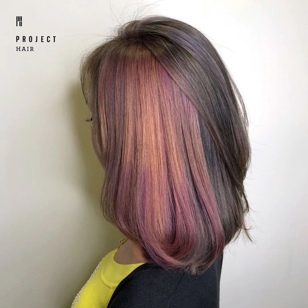 Paduan warna pink, oranye dan cokelat. (Foto: Allthingshair UK)