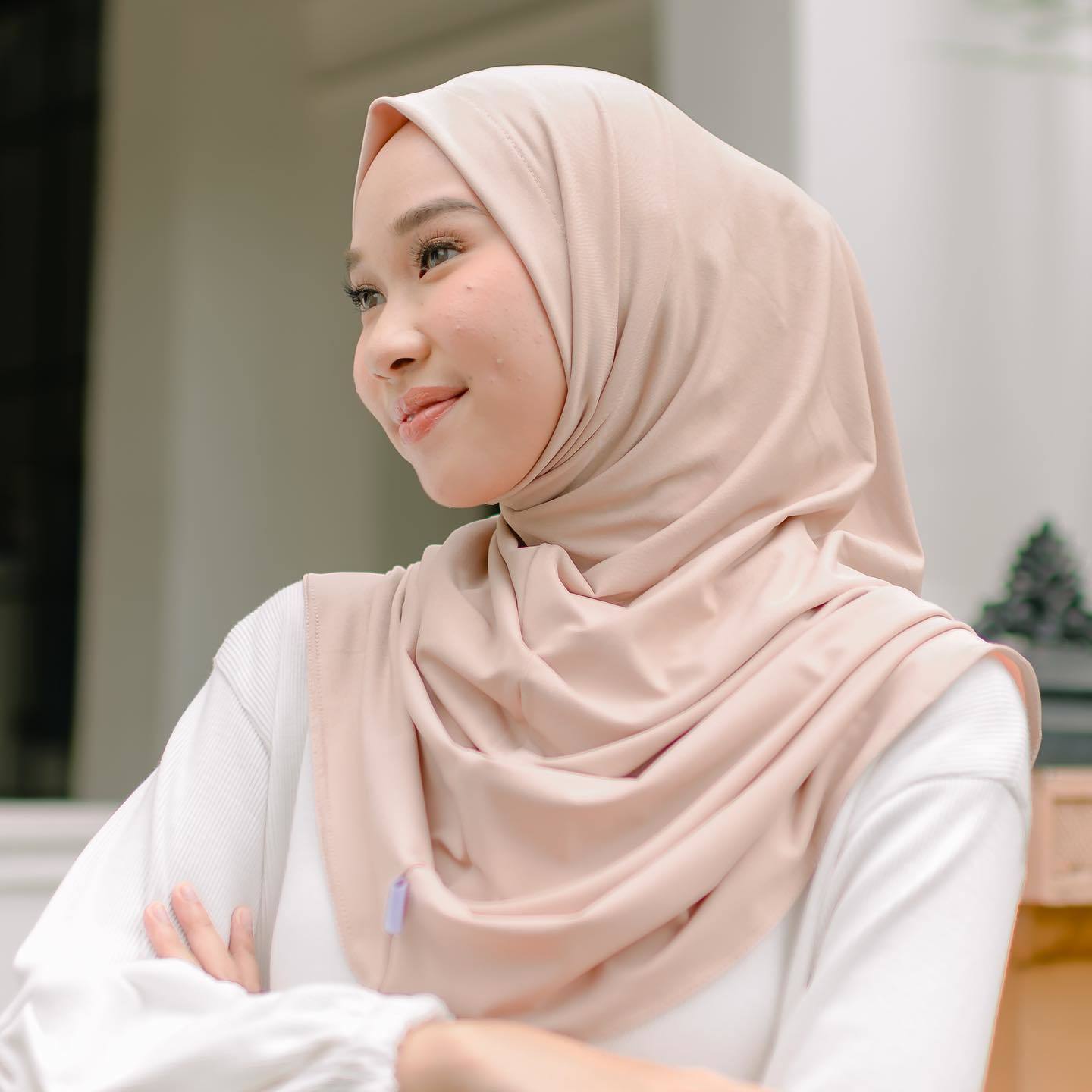 Tetap nyaman dan stylish dipakai untuk olahraga. (Foto: Instagram.com/lozyhijab)