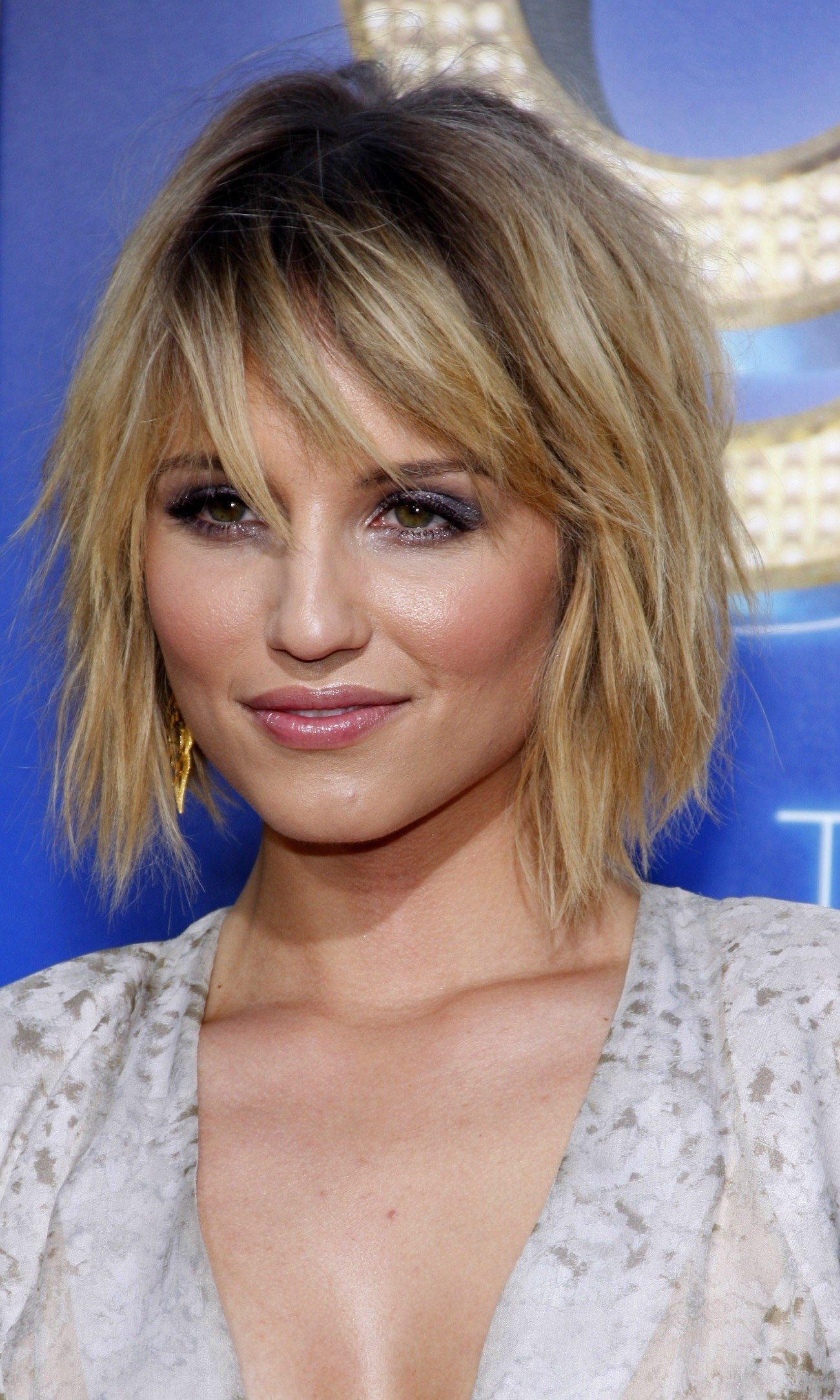Dianna Agron dengan model rambut choppy bob (Foto: Shutterstock)