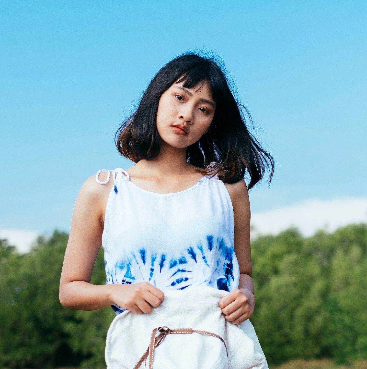 Blunt bob dengan poni. (Foto: Shutterstock)