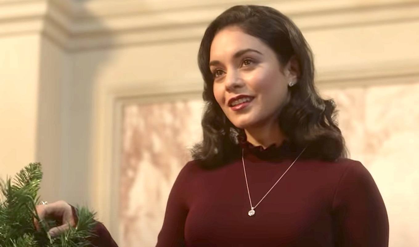 film romantis gaya rambut vanessa hudgens the princess switch