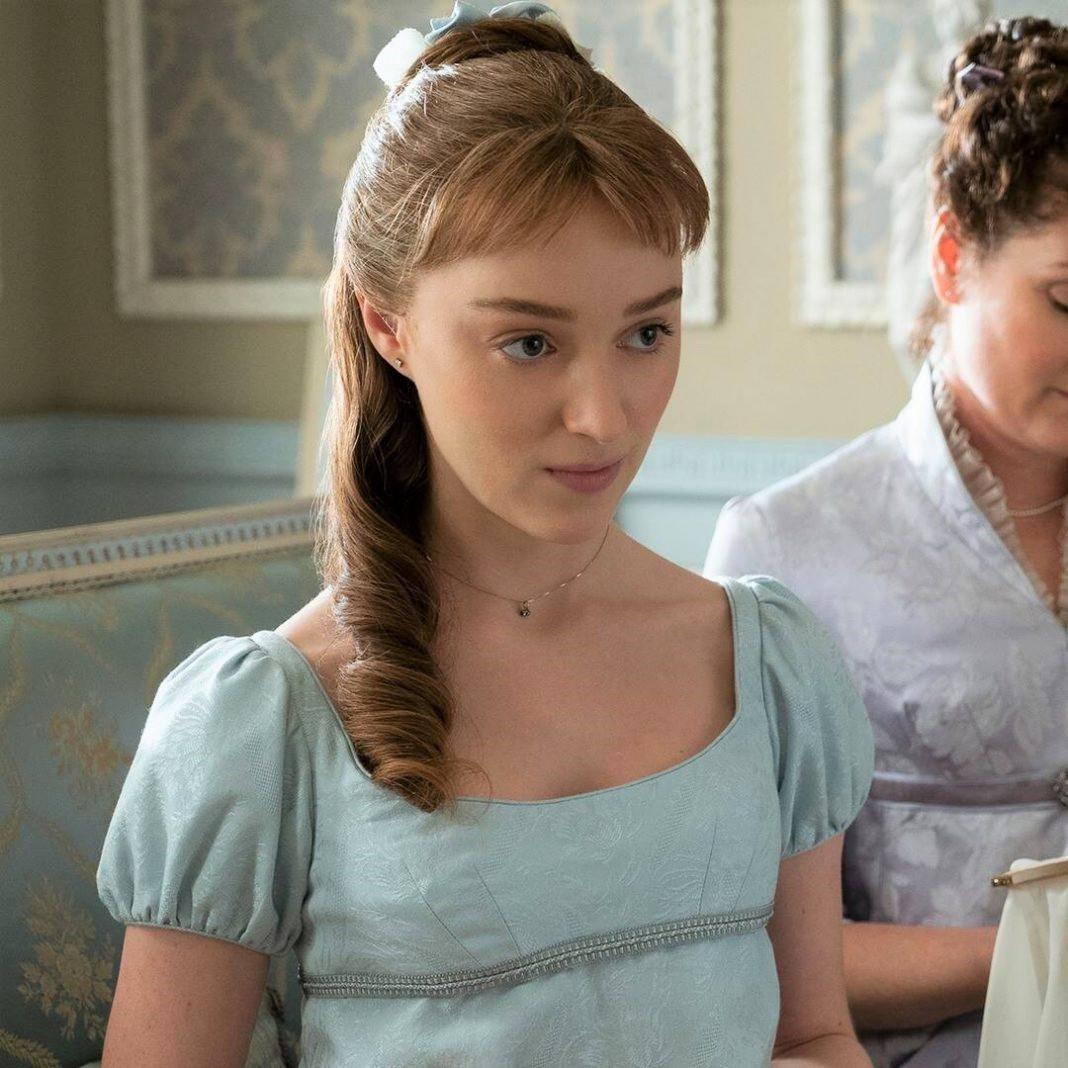 film romantis - gaya rambut daphne bridgerton