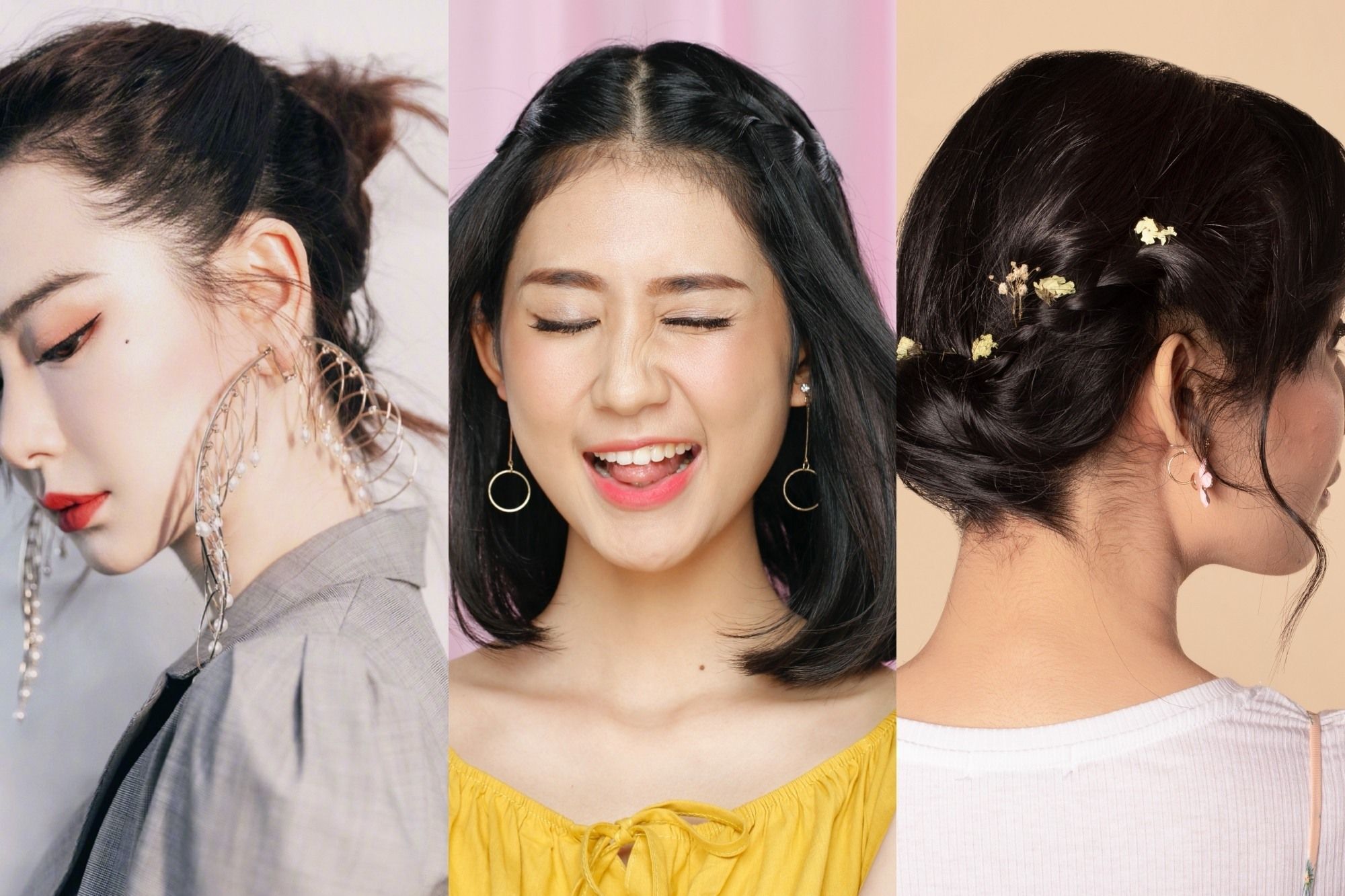 model rambut pendek untuk pesta