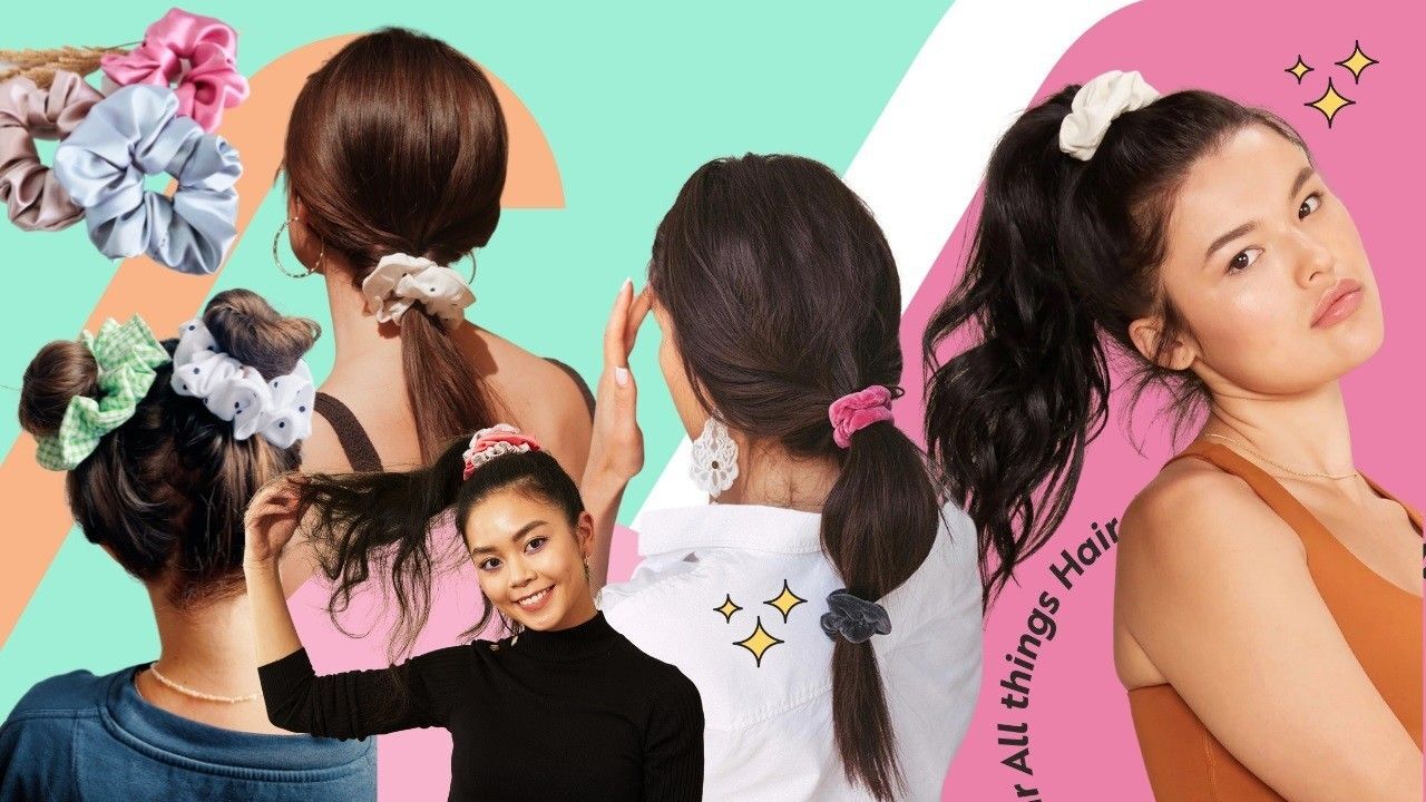 10 Ide Scrunchie Hairstyles yang Cute untuk Gaya Sehari-Hari