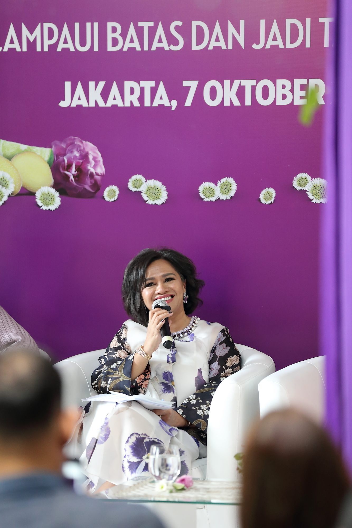 Ira Noviarti press conference campaign Sunsilk