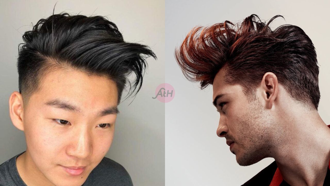 pria dengan rambut long fringe dan morrissey