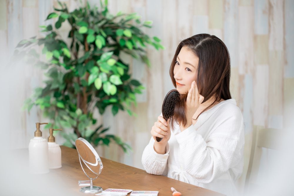 hari baik potong rambut untuk wanita asia