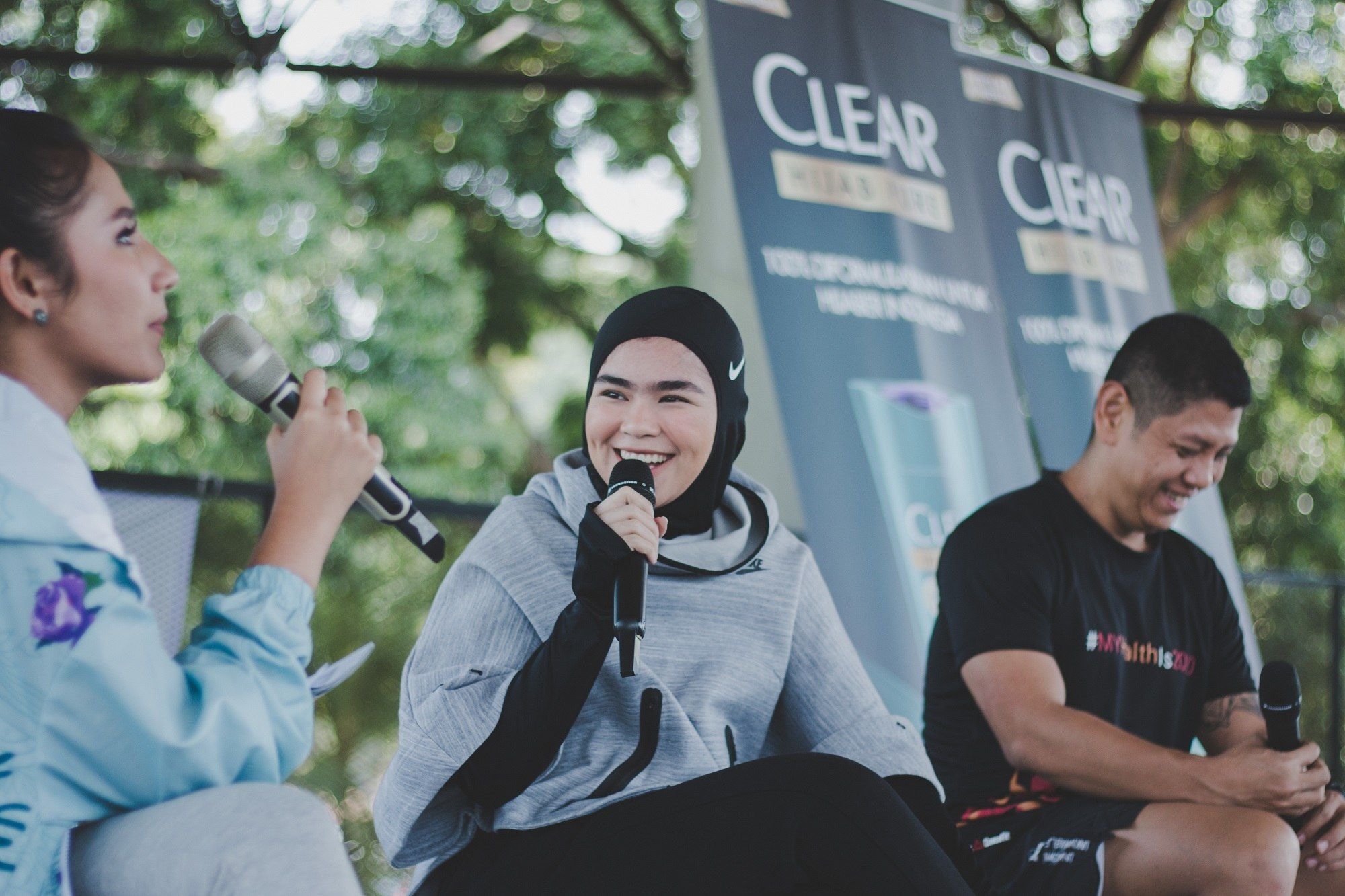 Sivia Azizah dan masalah kulit kepala berminyak