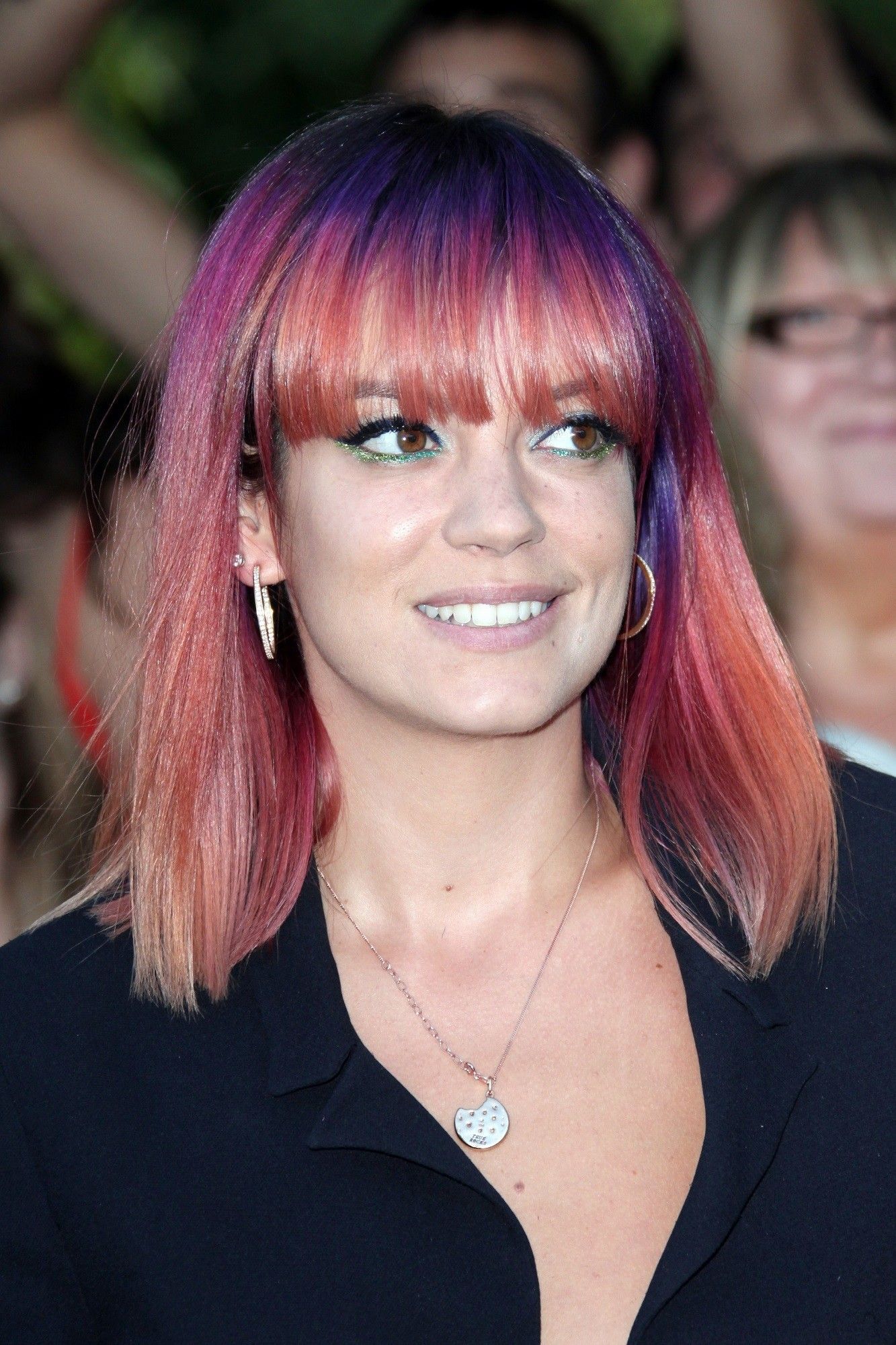 Rambut ombre pendek Lily Allen (Foto: Shutterstock)