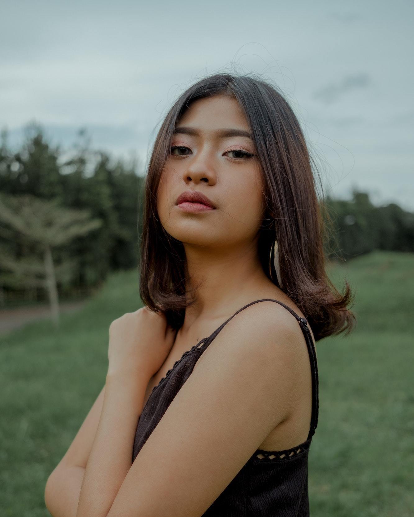 Ombre yang alami Paduan hitam dan cokelat! (Foto: Pexel)