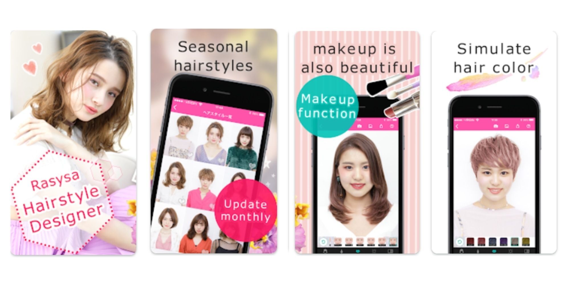 aplikasi model rambut rasysa