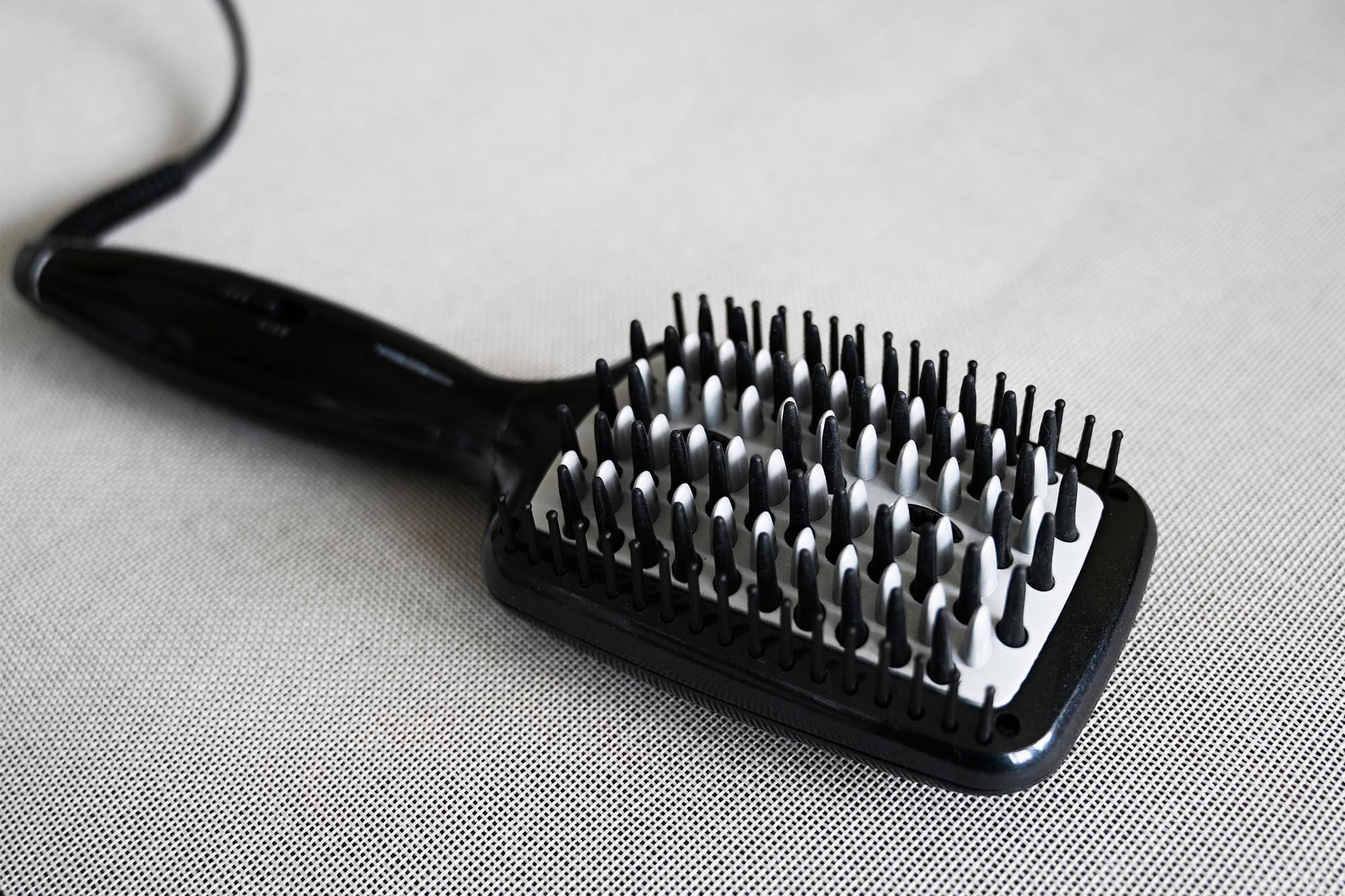 sisir catokan dengan suhu panas