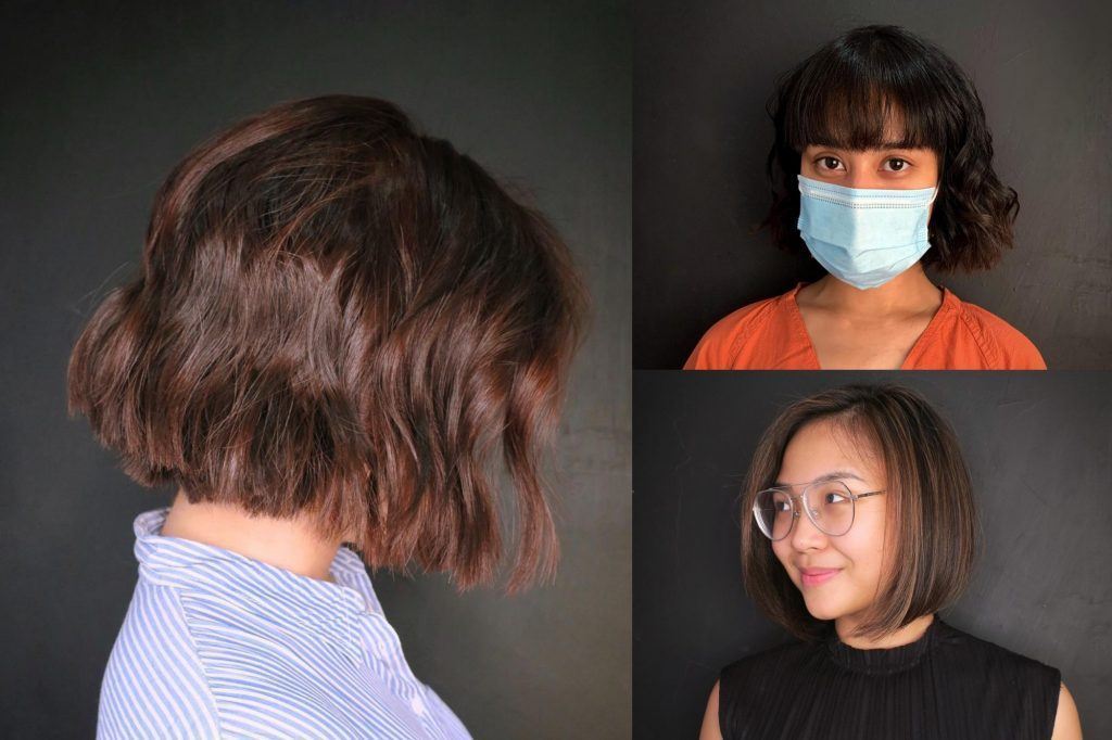 Berbagai gaya dan potongan rambut dari moonstonehairstudio