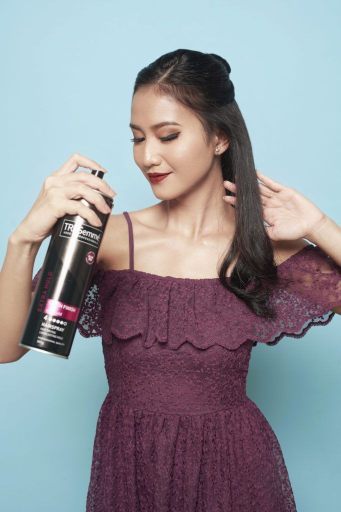 Curly Blow Dry - mengeriting rambut menyemprotkan hair dryer.