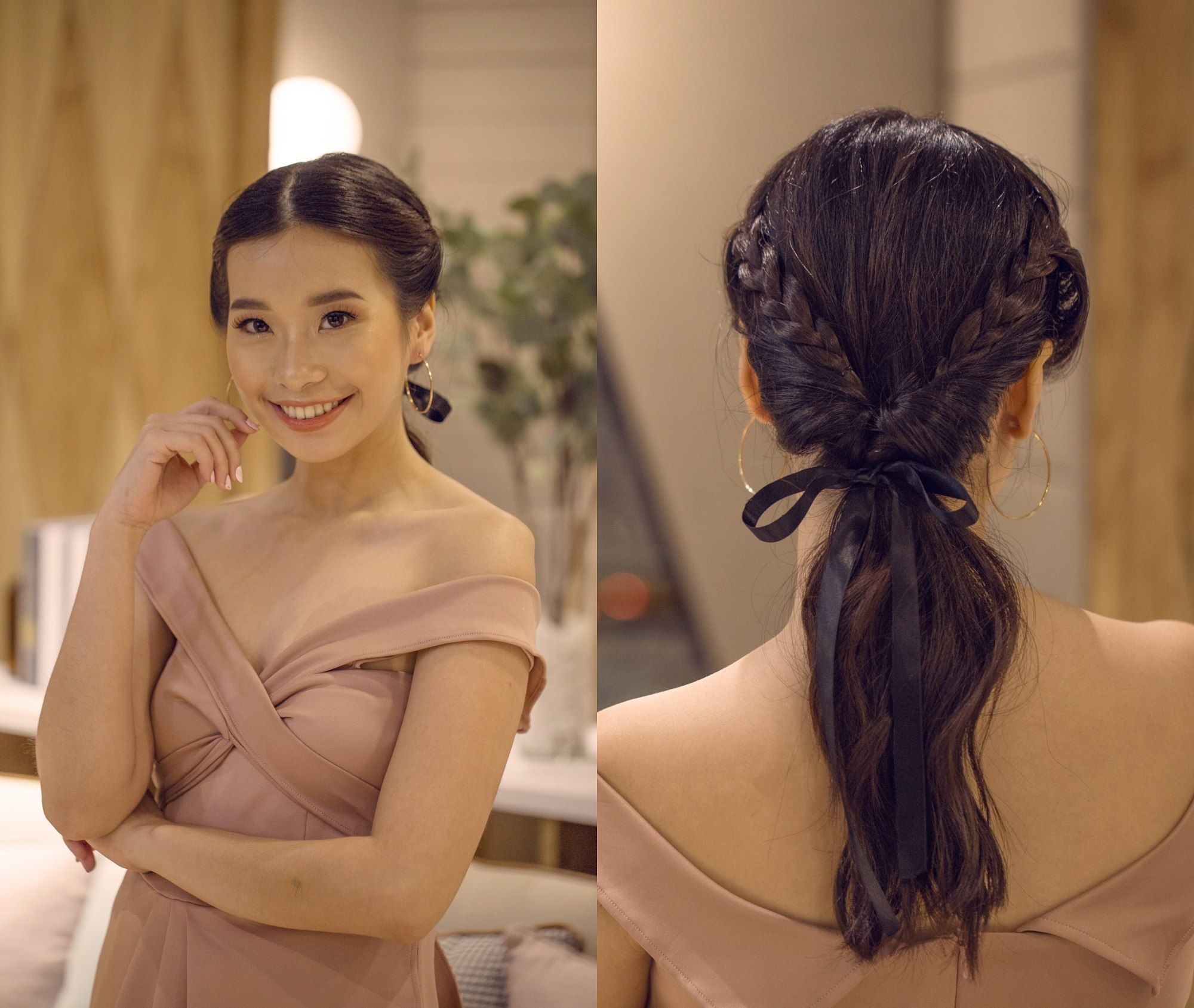 Variasi ponytail ini dijamin membuat penampilanmu semakin istimewa. (Foto: Natasha Estelle)