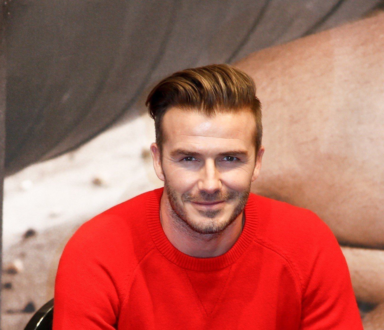 Warna rambut ash brown ala David Beckham. (Foto: Shutterstock)