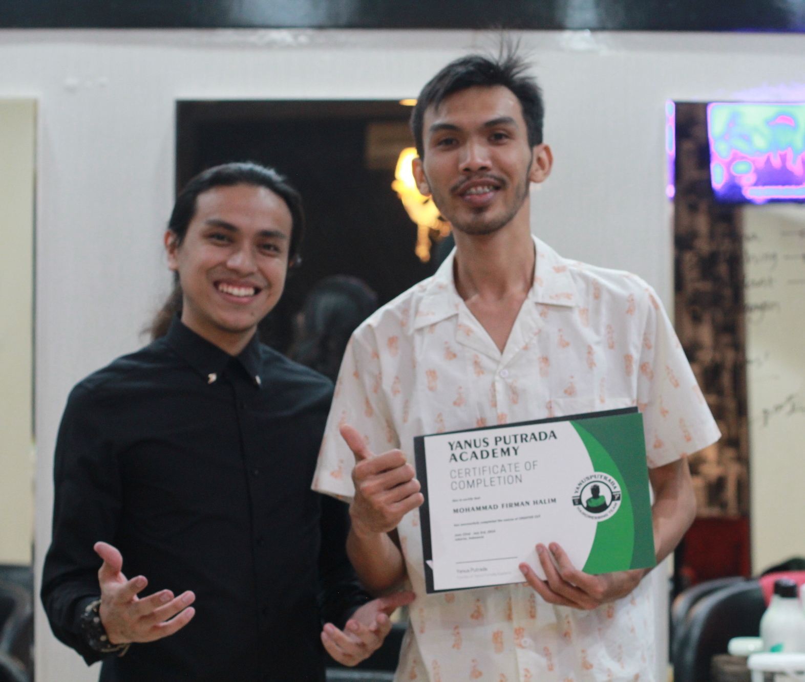 Firman Halim dengan Yanus Putrada