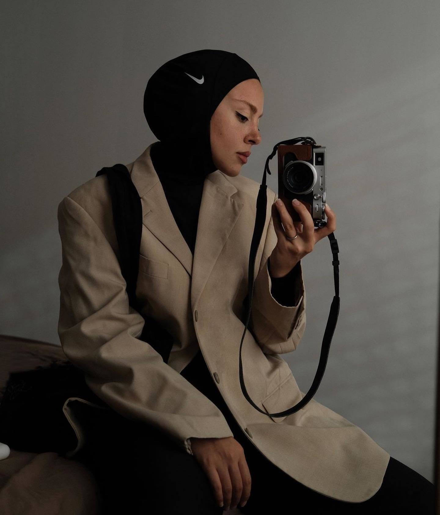 Hijab sporty untuk tampilan sehari-hari. (Foto: Instagram.com/bleumerr)