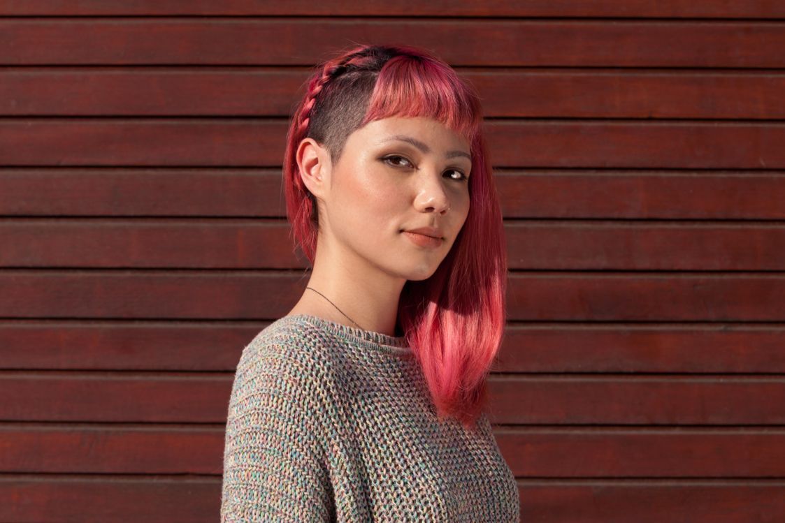 Warna rambut strawberry pink. (Foto: Verity Jane Smith)