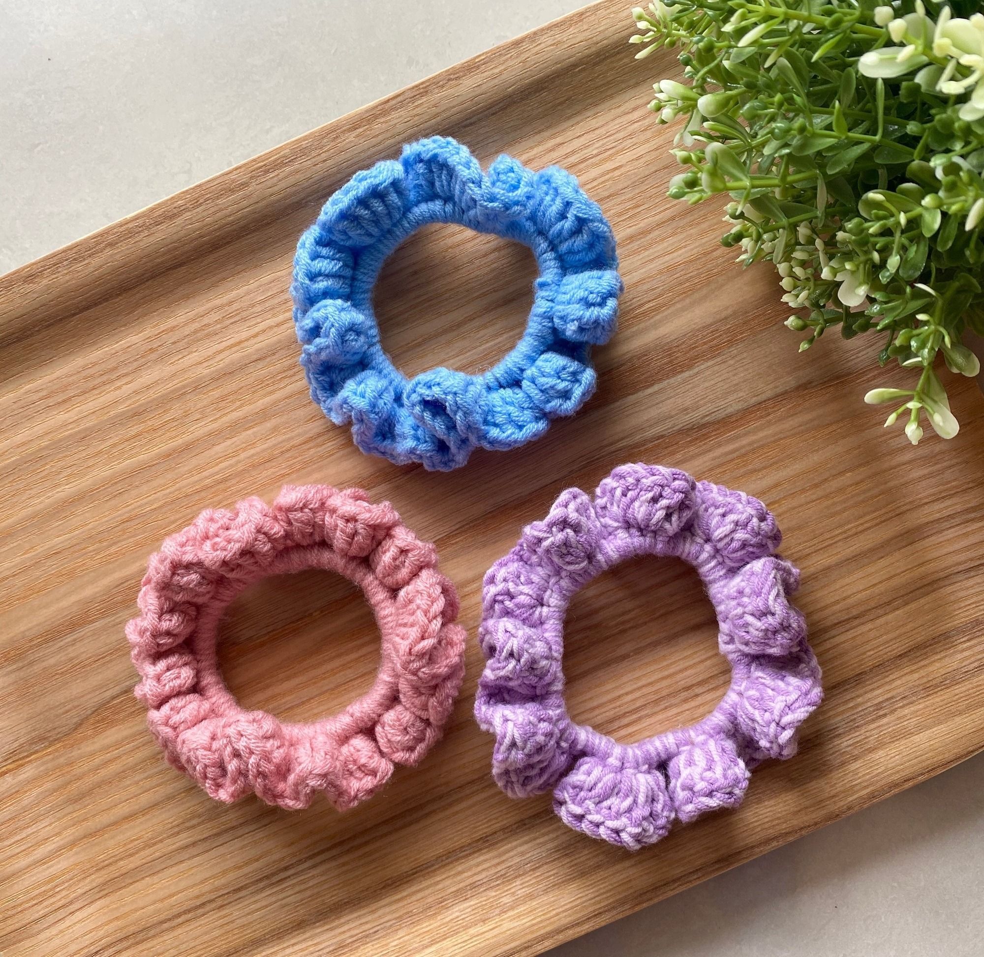 Crochet scrunchie yang unik. (Foto: Shutterstock)