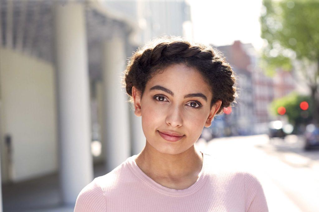 Gaya rambut flat twist