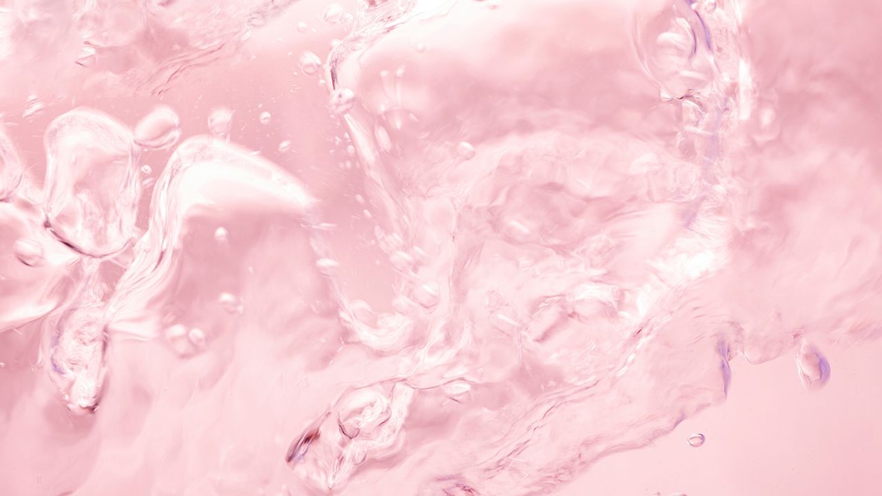 tekstur cair pada micellar water