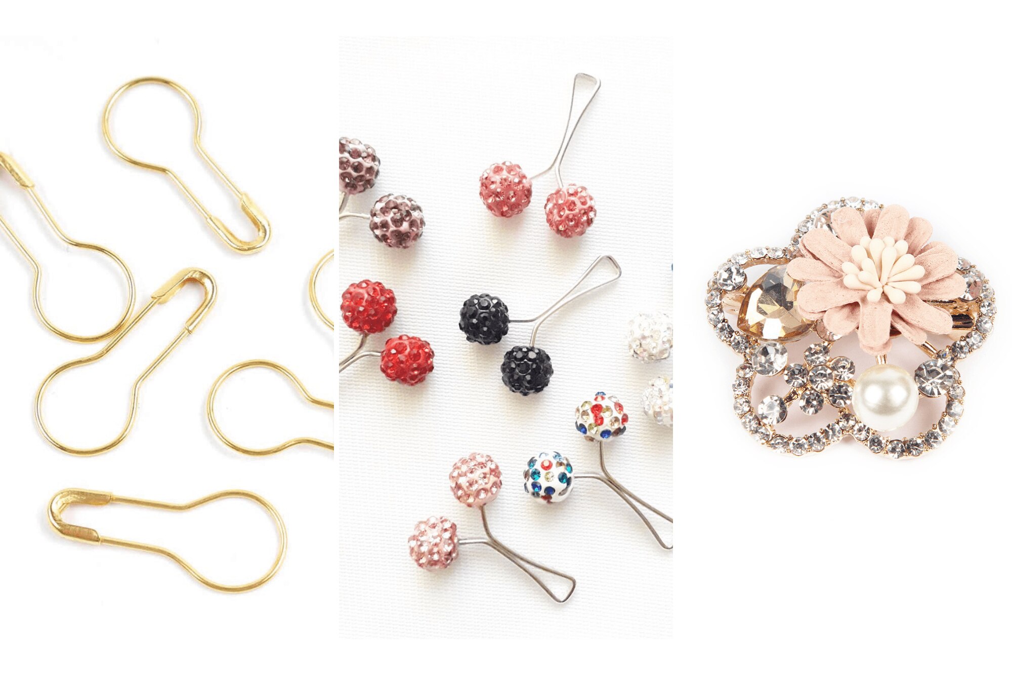 alternatif jarum pentul untuk hijab segi empat