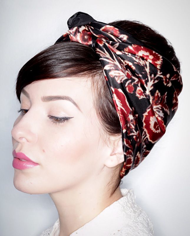 Tampilan rambut klasik a la tahun 50an. (Foto: Pinterest)