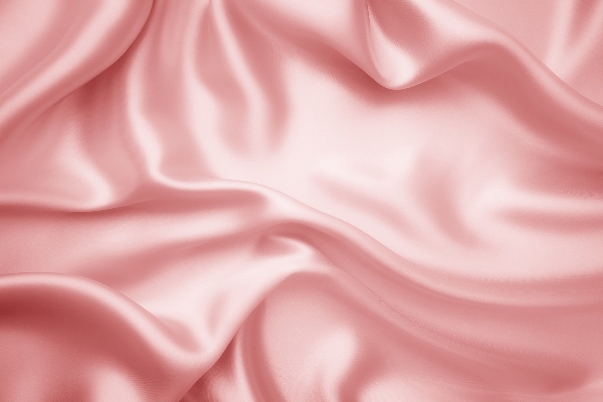 Bahan jilbab satin silk warna pink