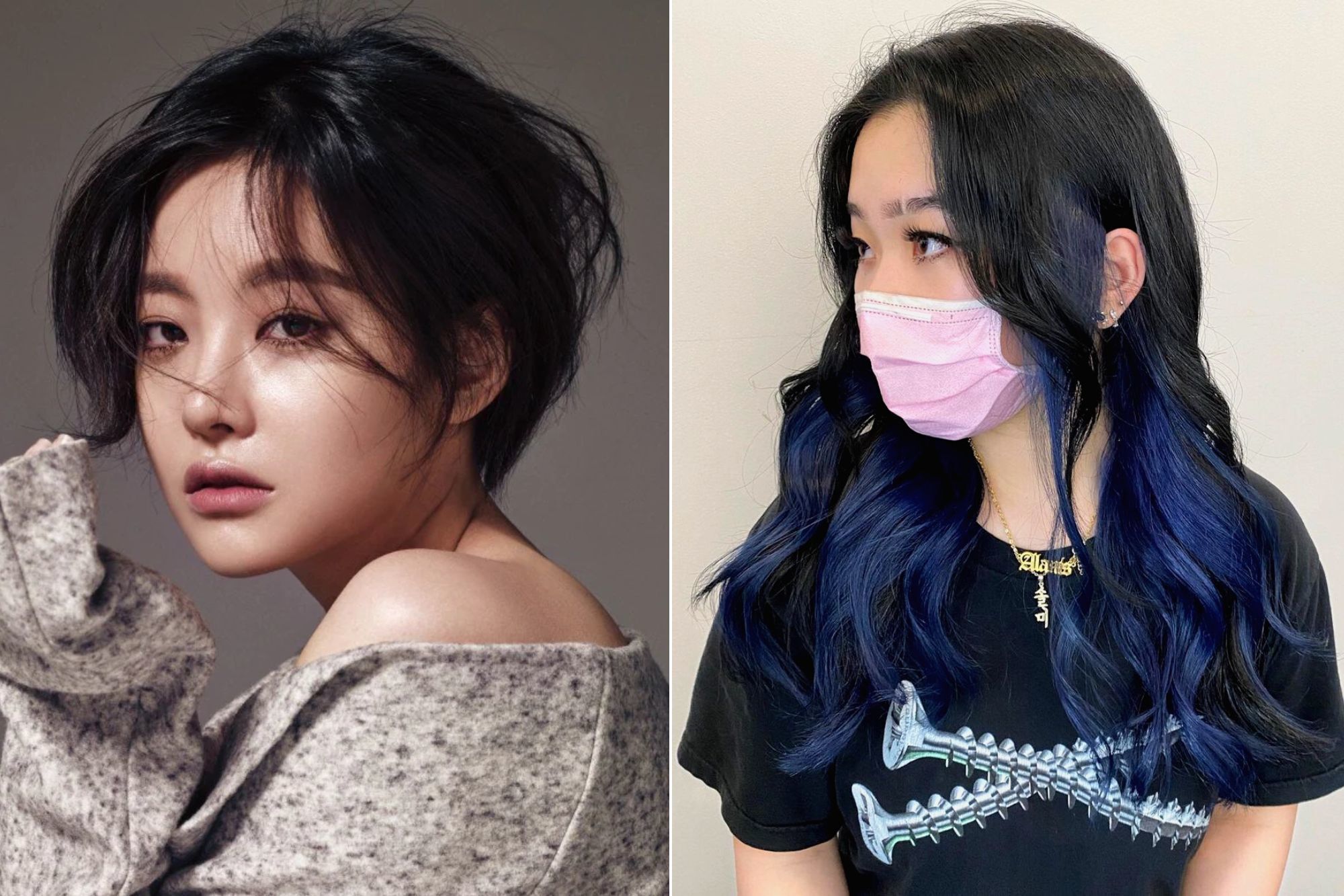 model rambut dan warna rambut untuk aquarius