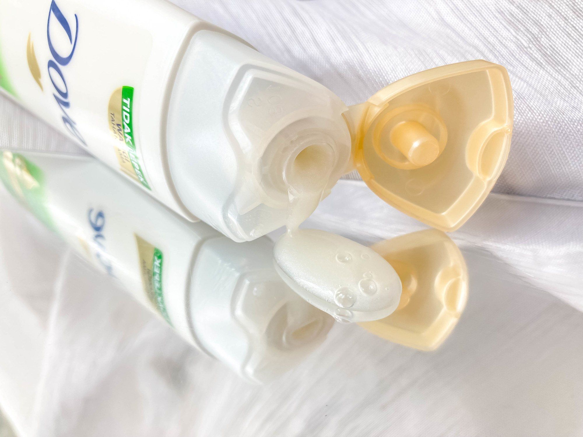 shampoo dove serum perawatan rambut rontok