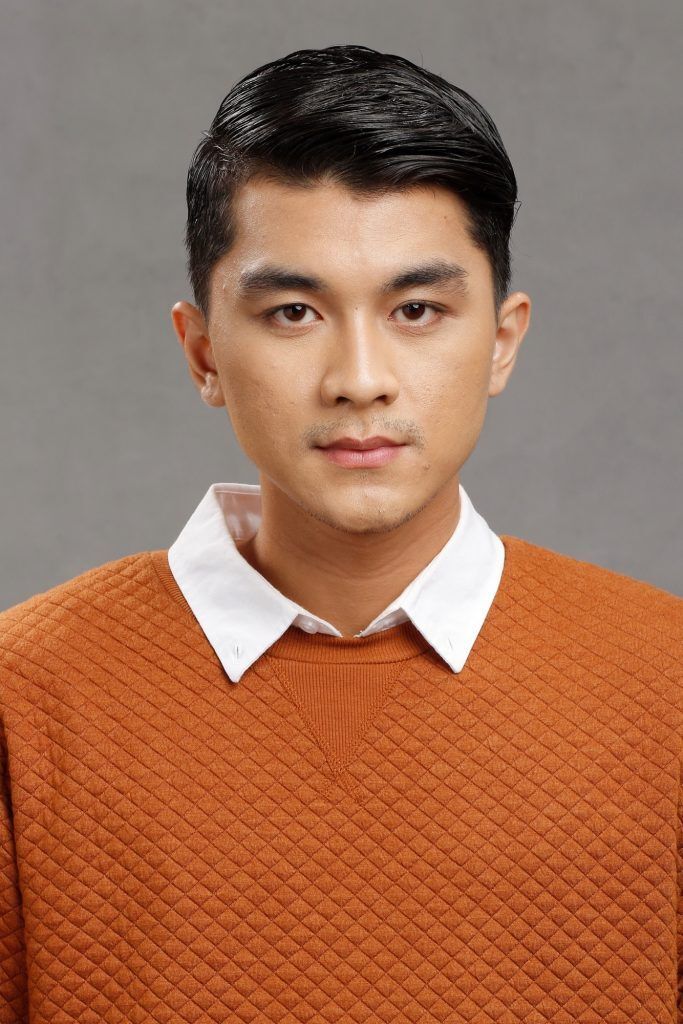 pria dengan slick back