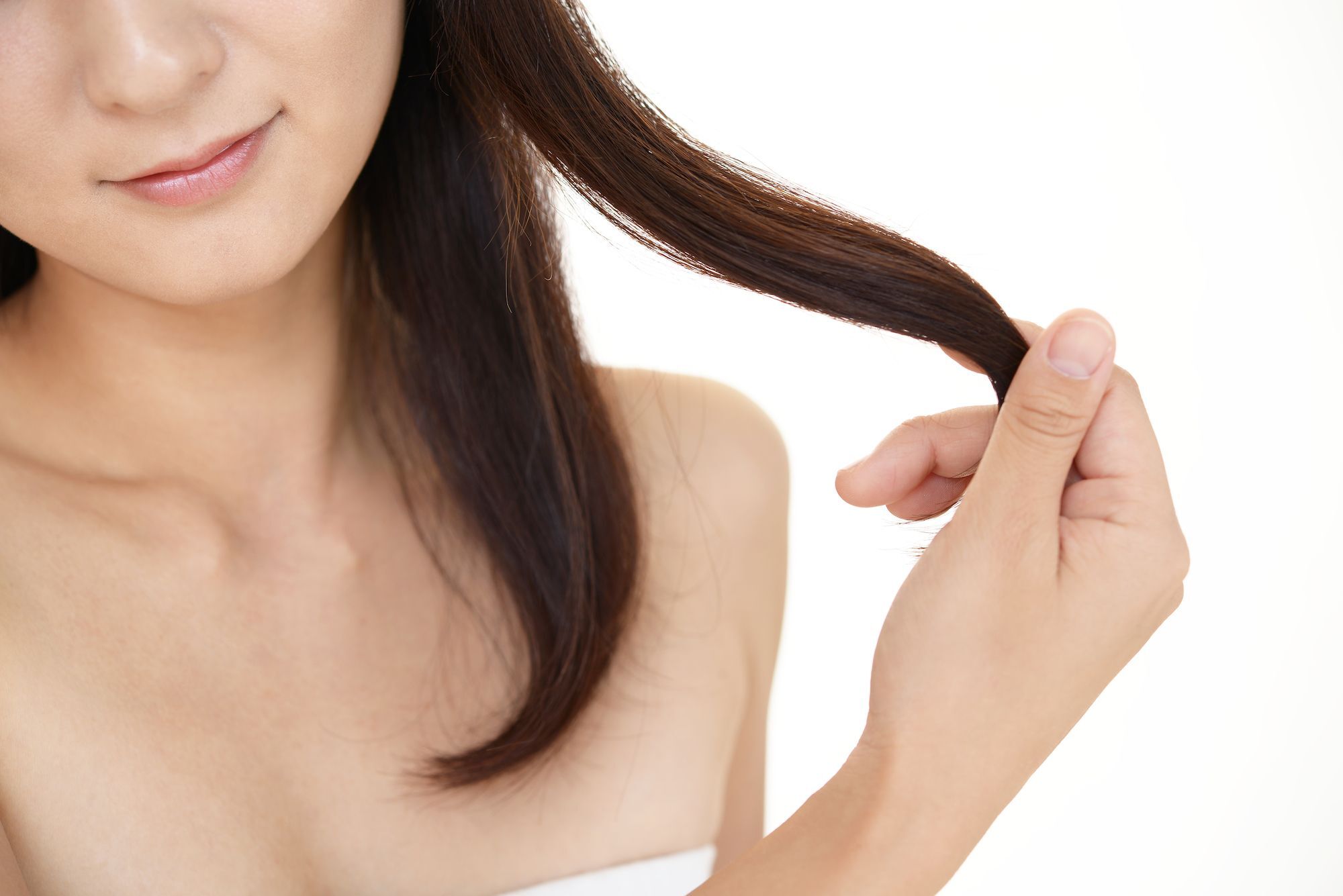 serum rambut dipakai di ujung rambut saja