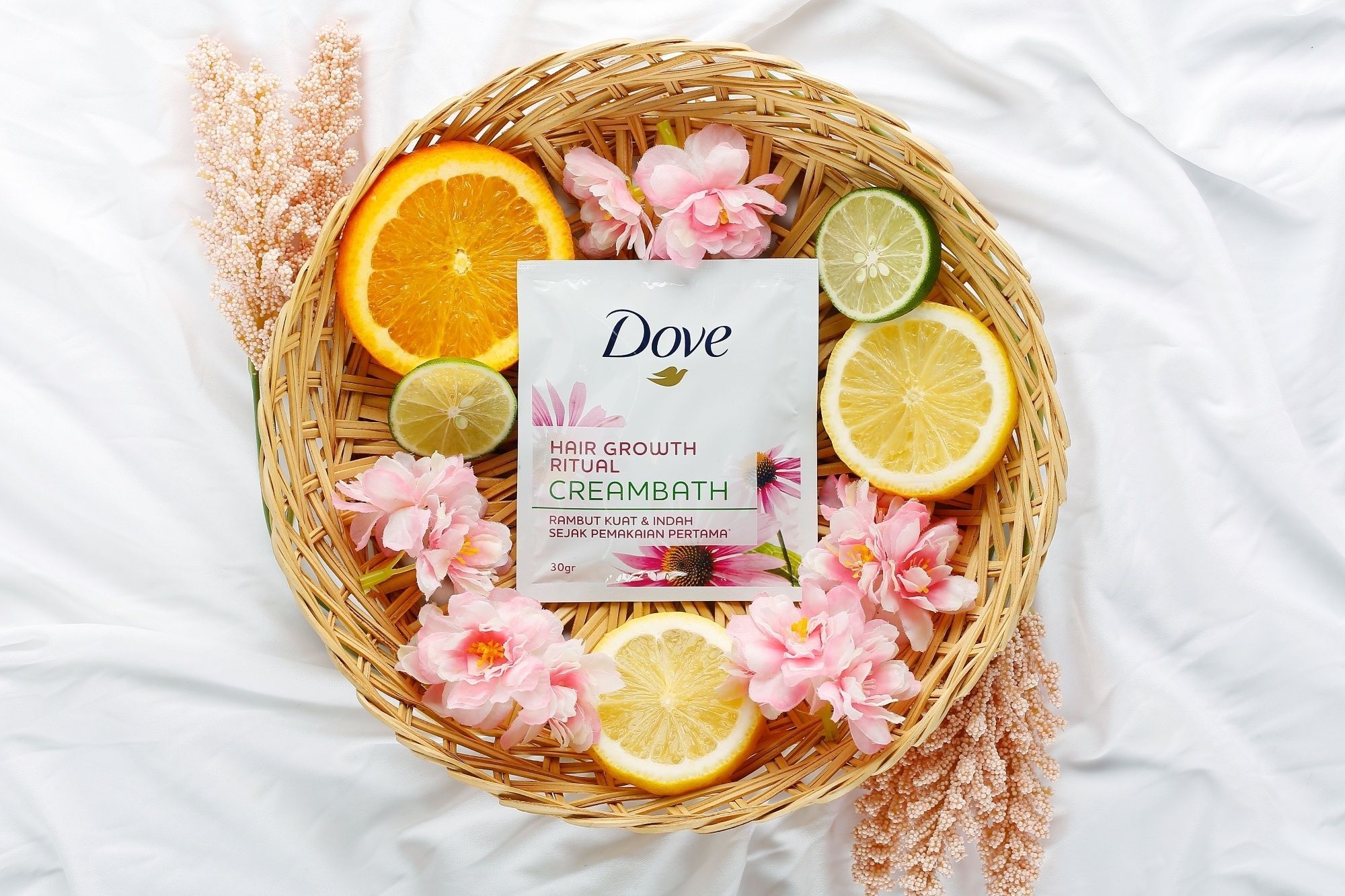 dove creambath untuk menguatkan akar rambut