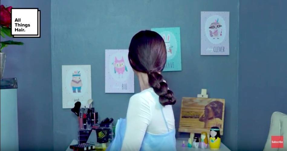 Tutorial Ponytail Kepang Agar Tetap Cantik Saat Kerja #DiRumahAja