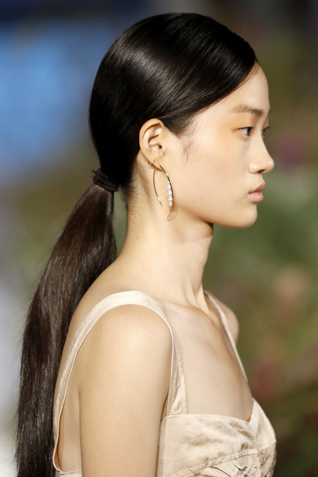 Gaya rambut lurus sleek, yang cantik untuk dicoba. (Foto: TRESemme New York Fashion Week)