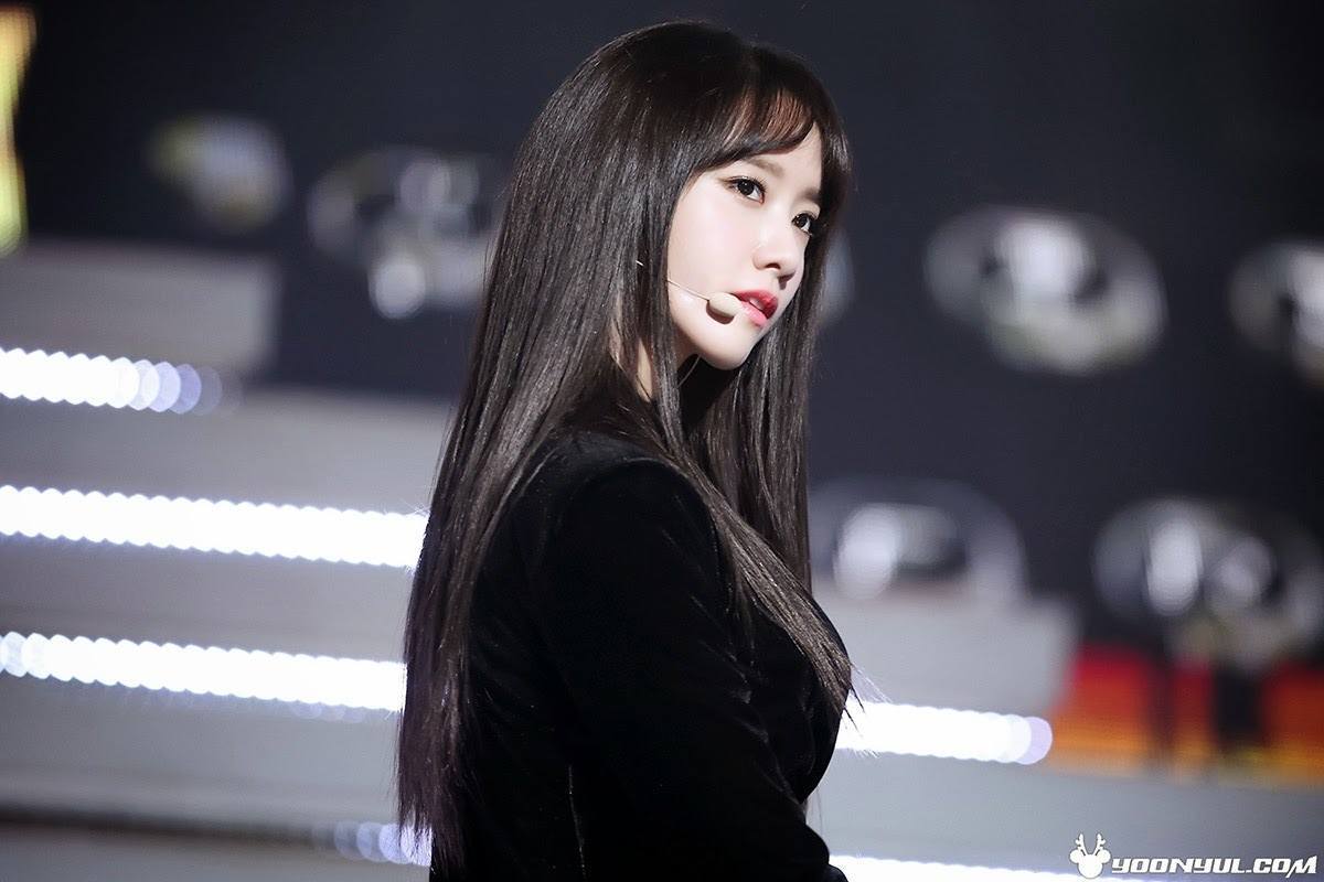 Yoona black hair kpopmap