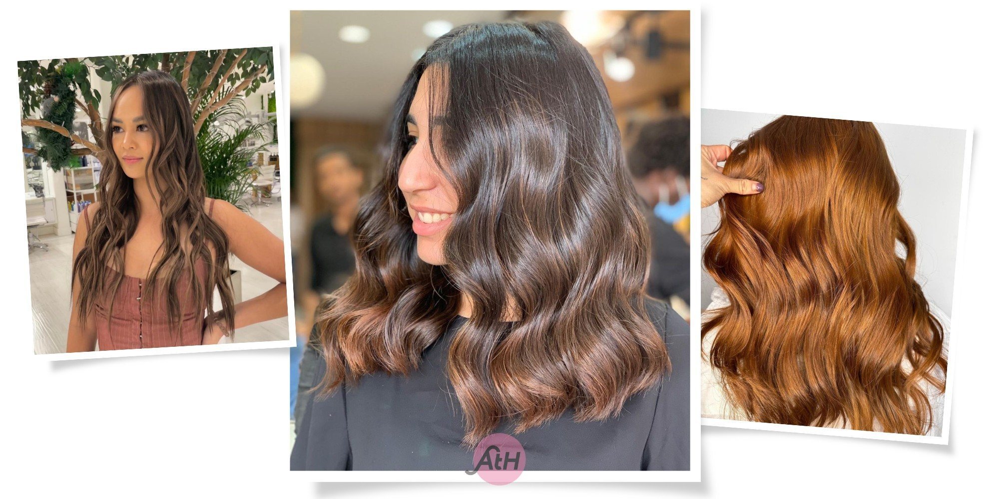 kompilasi warna golden brown atau cokelat keemasan