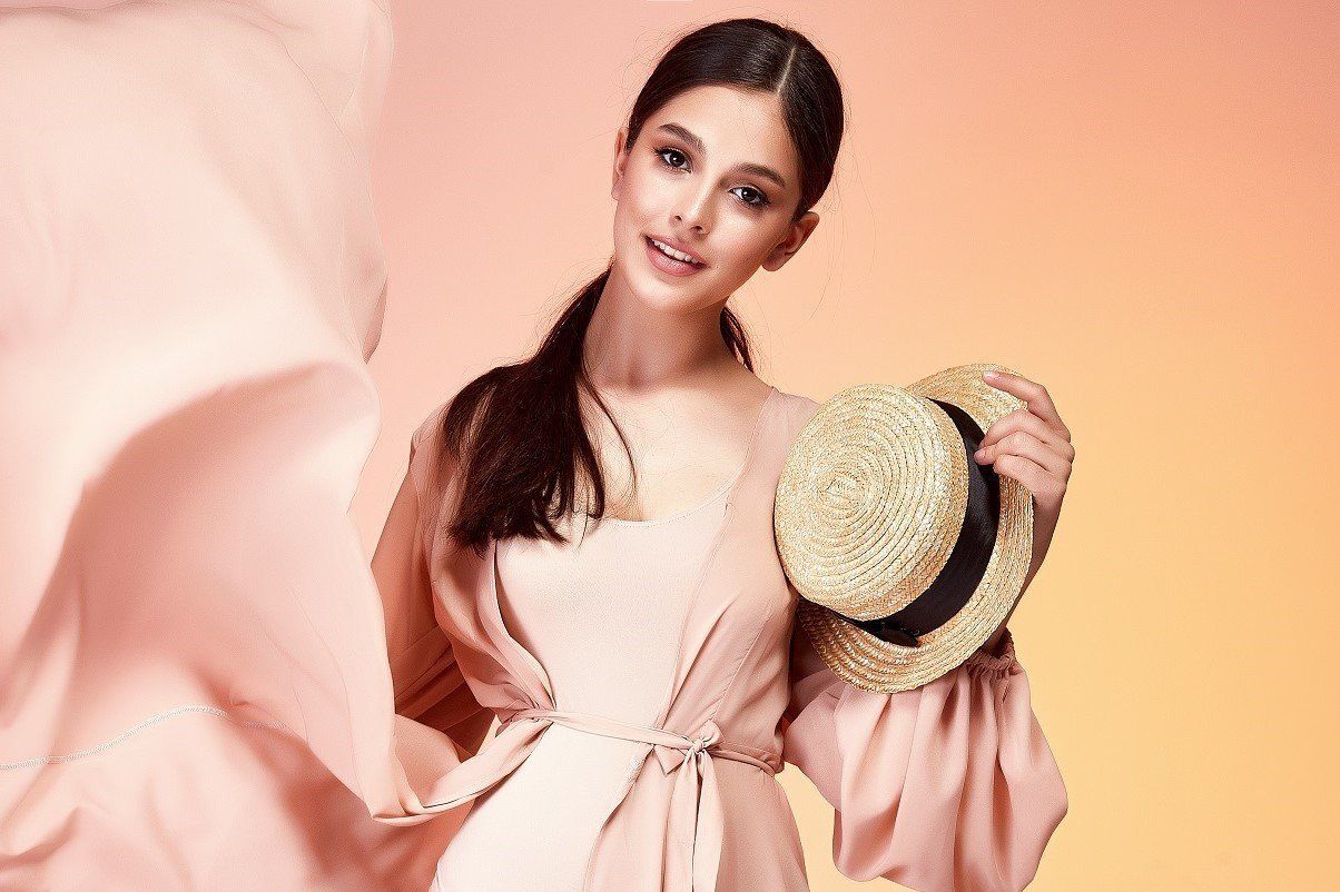 model rambut prewedding