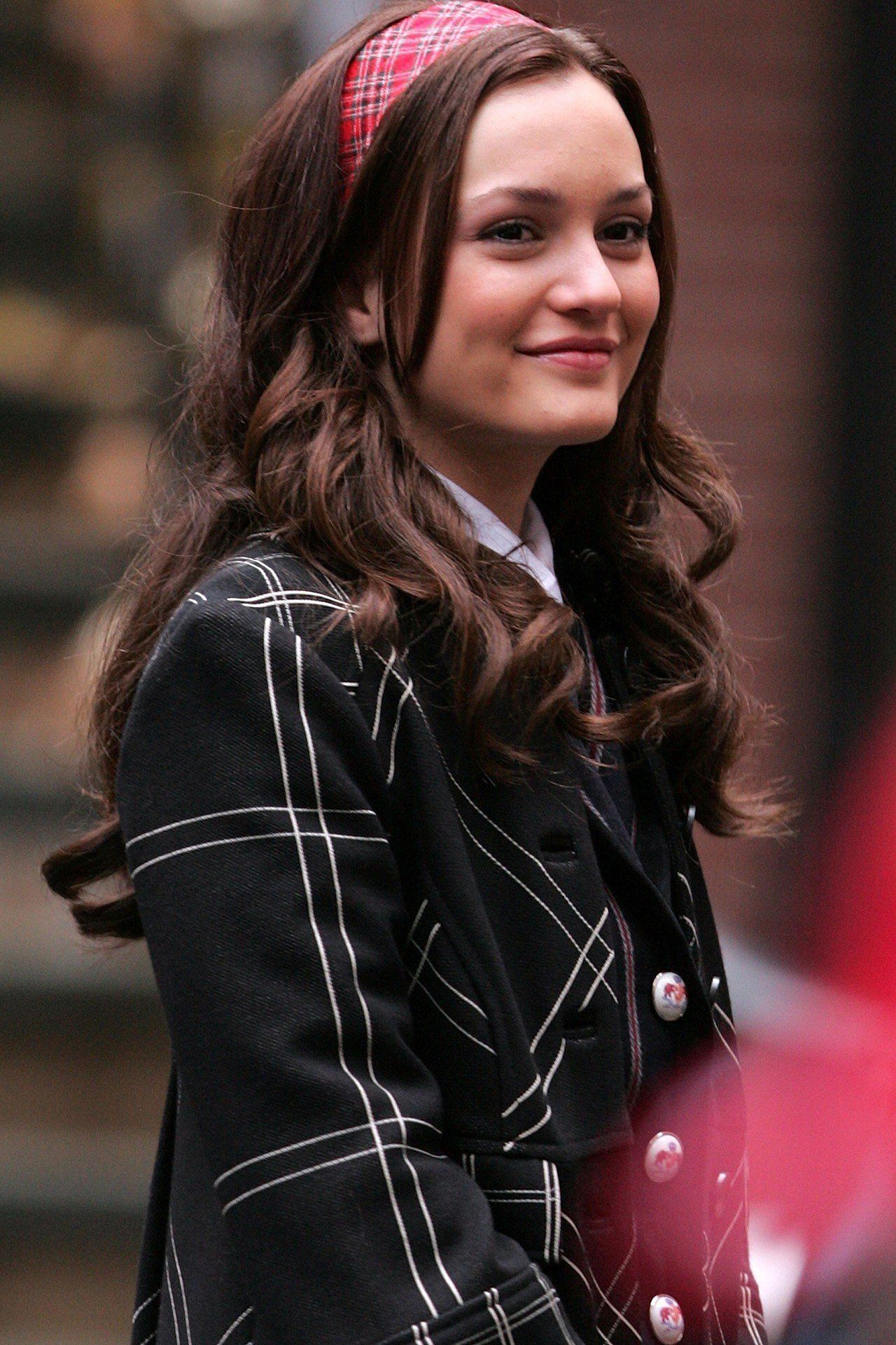 Gaya rambut artis Blair Waldorf dan headbandsnya yang ikonik.