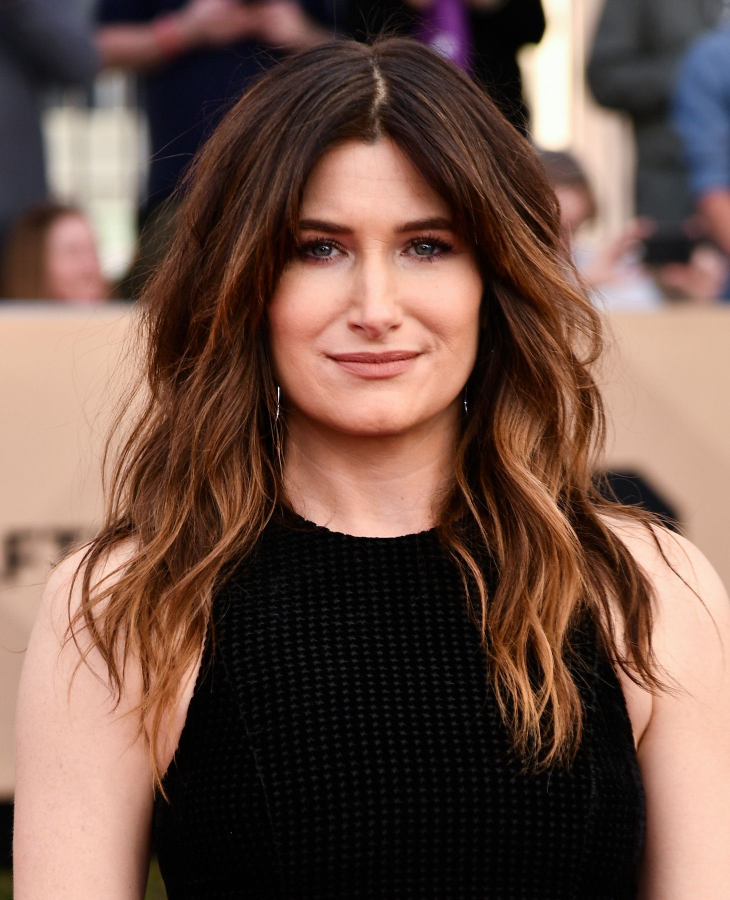 Model rambut ini membuat warna balayage semakin menarik. (Foto: REX by Shutterstock)