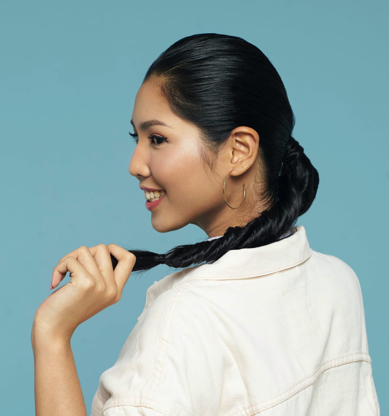 Kepang mudah untuk kamu yang belum mahir. (Foto: Hariono Halim)