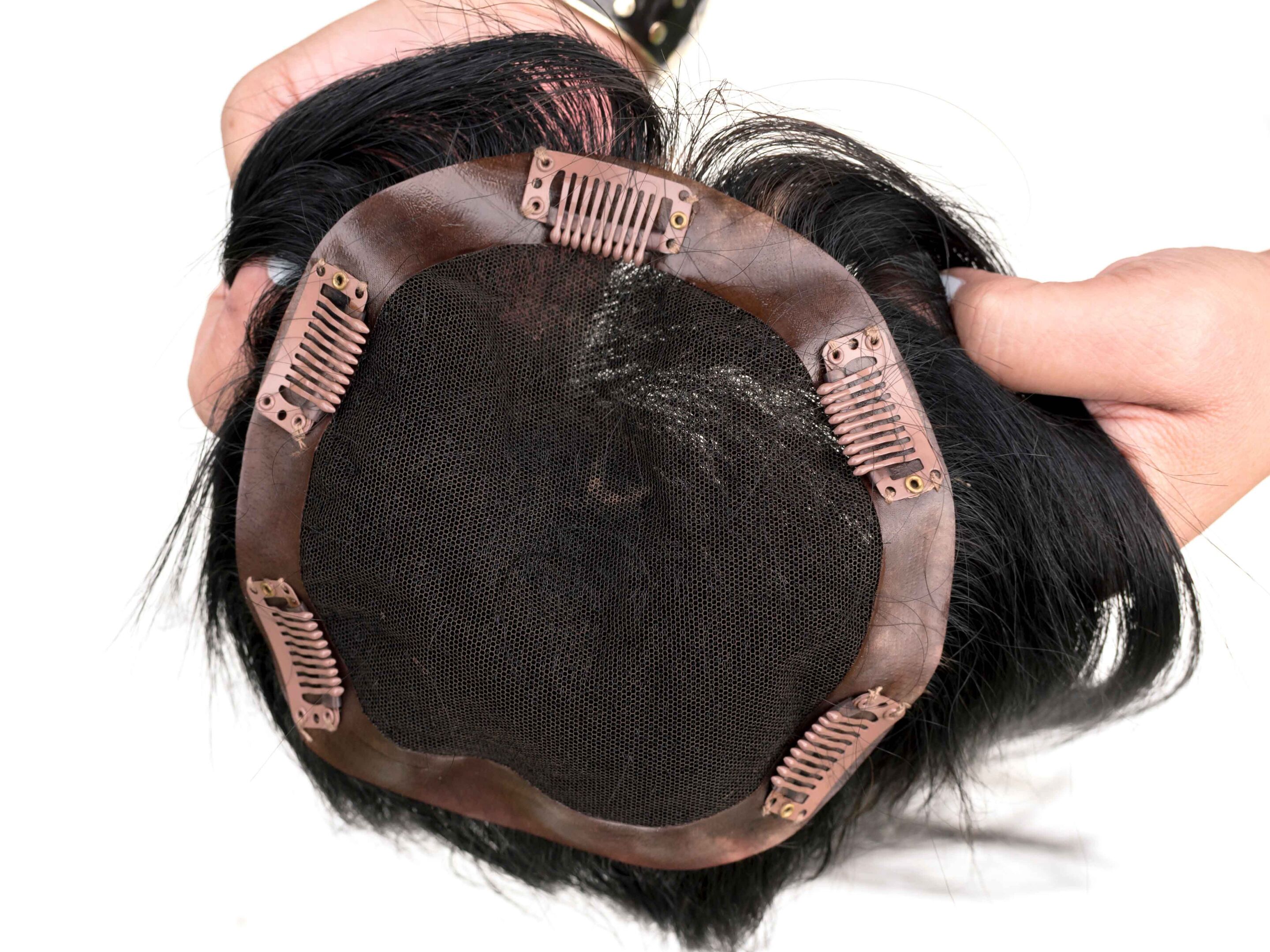 hair clip toupee untuk menutupi kebotakan