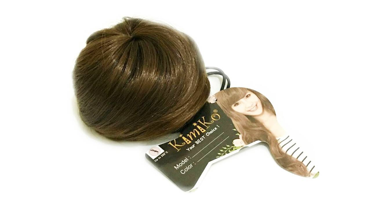 hair clip dalam bentuk cepol