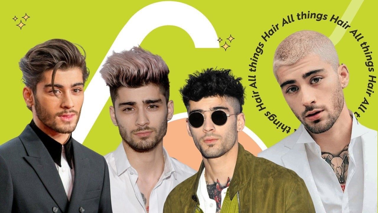 Kumpulan gaya rambut Zayn Malik yang memukau.